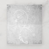 Blue Dragonfly Reception Place Card Plaatskaartje (Binnenkant ongevouwen)