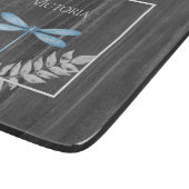 Blue Dragonfly Rustic - Aangepast snijvlak Snijplank (Hoek)
