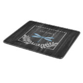 Blue Dragonfly Rustic - Aangepast snijvlak Snijplank (Hoek)