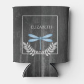 Blue Dragonfly Rustic Koelbox Blikjeskoeler (Voorkant)