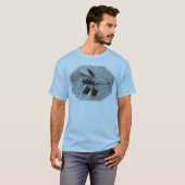 Blue Dragonfly T-Shirt (Voorkant volledig)