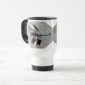 Blue Dragonfly Travel Mug Reisbeker (Voorkant links)