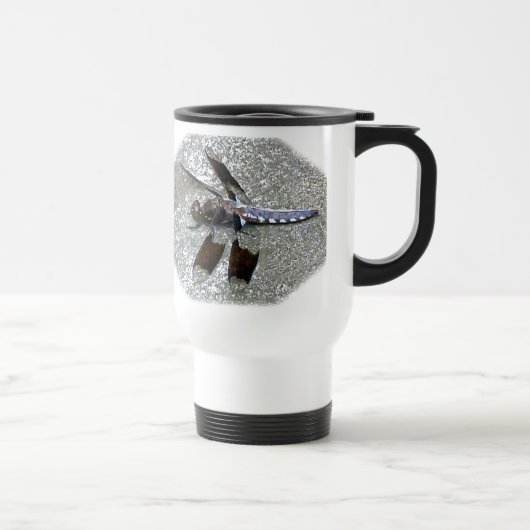 Blue Dragonfly Travel Mug Reisbeker (Rechts)