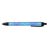Blue Dragonfly Zwarte Inkt Pen (Bodem)