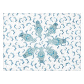 Blue Dragons Chinoiserie Ginger Jar Jars Tablecl Tafelkleed (Voorkant (Horizontaal))