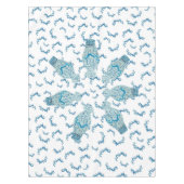 Blue Dragons Chinoiserie Ginger Jar Jars Tablecl Tafelkleed (Voorkant)