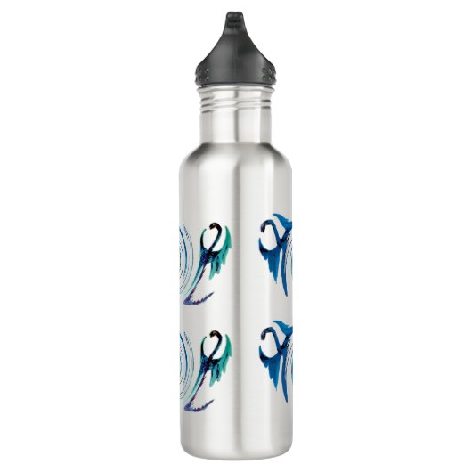 Blue Dragons Fantasy Animal genaamd Waterfles (Rechts)