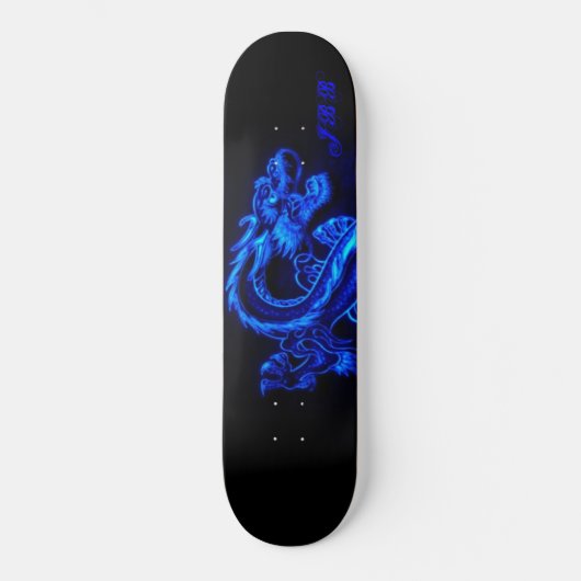 BLUE drakenbord Skateboard (Voorkant)