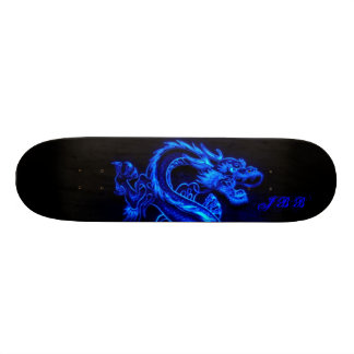BLUE drakenbord Skateboard