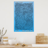 Blue Dream Poster (Keuken)