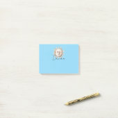 Blue Dream Sicilian Sun Post-it® Notes (Op bureau)