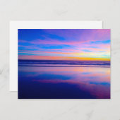 Blue Dream Sunset, Santa Monica Briefkaart (Voorkant / Achterkant)