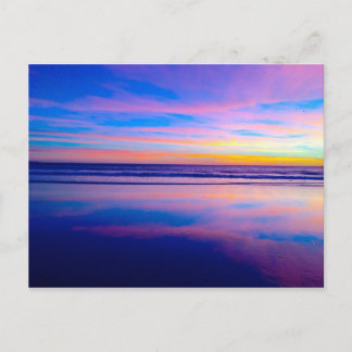 Blue Dream Sunset, Santa Monica Briefkaart
