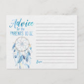 Blue Dreamcatcher Advies Kaart (Voorkant)