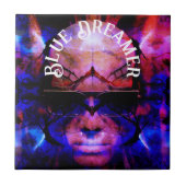 Blue Dreamer Tegeltje (Voorkant)