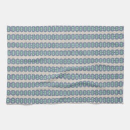 Blue Dreams Tick Towel Theedoek