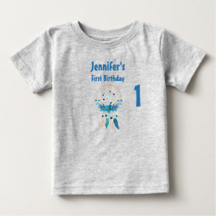 Blue Dreamweaver Stylish Boho Design Birthday