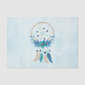 Blue Dreamweaver Stylish Boho Design Tissuepapier (Voorkant)