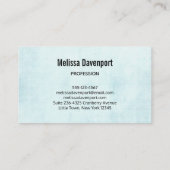 Blue Dreamweaver Stylish Boho Style Visitekaartje (Achterkant)