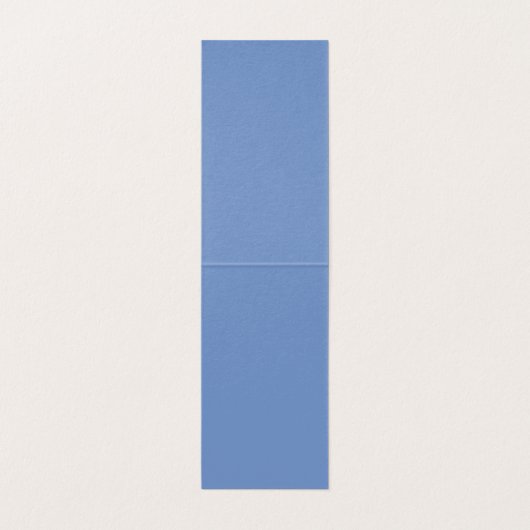 Blue Dreamy Table Markers Kaart (Binnenkant ongevouwen)