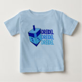 Blue Dreidel Hanukkah Toddler (Voorkant)