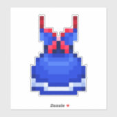 Blue Dress Sticker (Vel)