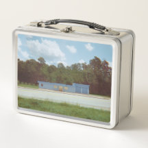 Blue Drive Thru Lunchbox