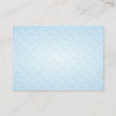 Blue Duck Baby shower Informatiekaartje (Achterkant)