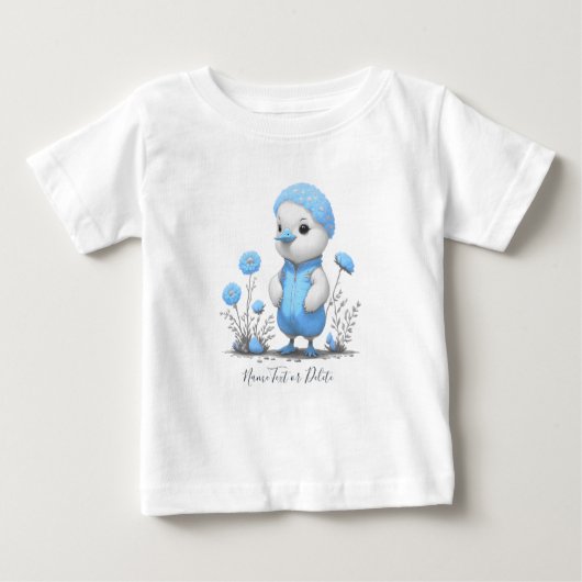 Blue Duck Baby T-shirt (Voorkant)
