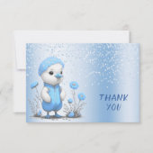 Blue Duck bedankpas Bedankkaart (Voorkant)