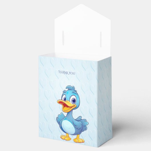 Blue Duck Favor Box Bedankdoosjes (Geopend)