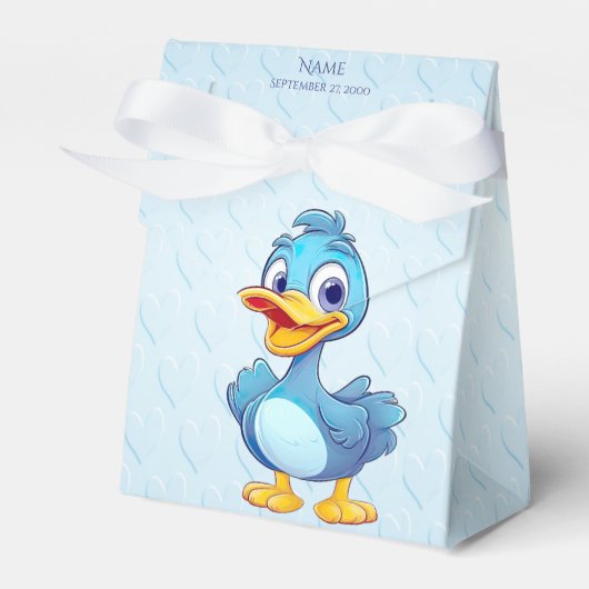 Blue Duck Favor Box Bedankdoosjes (Voorkant Zijde)