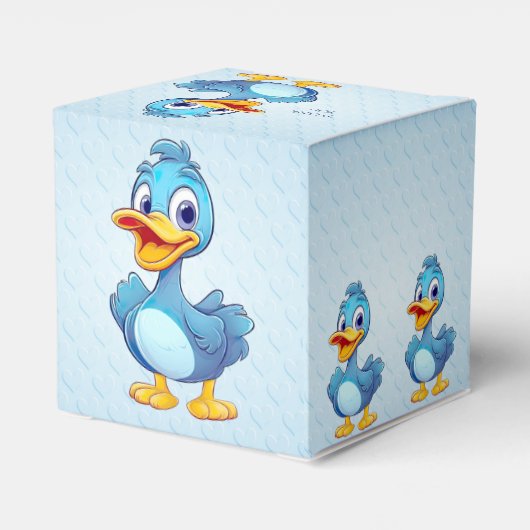 Blue Duck Favor Box Bedankdoosjes (Achterkant)
