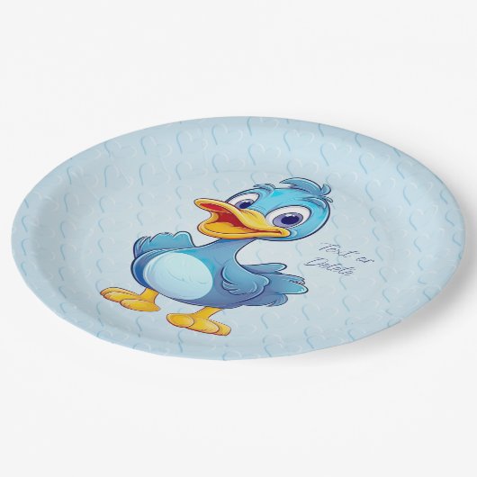 Blue Duck Paper Bord (Gekanteld)
