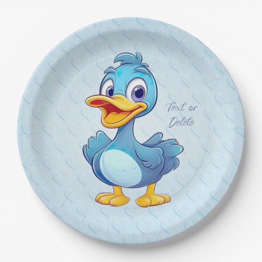 Blue Duck Paper Bord (Voorkant)