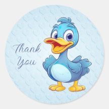 Blue Duck Sticker