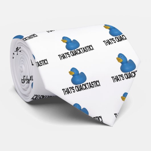 Blue Duck Stropdas (Opgerold)