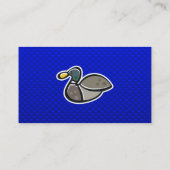 Blue Duck Visitekaartje (Achterkant)
