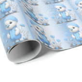 Blue Duck Wrapping Paper Cadeaupapier (Rol Hoek)