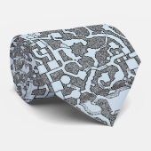 Blue Dungeon Stropdas (Opgerold)