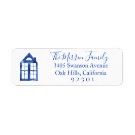 Blue Dutch Home Return Label