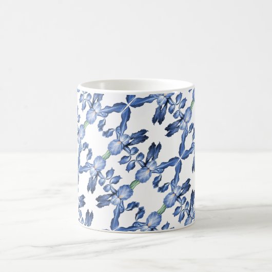 Blue Dutch Iris - Koffiemok (Center)