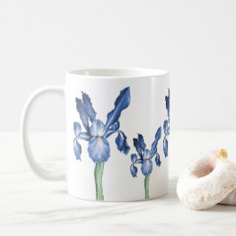 Blue Dutch Iris - Koffiemok