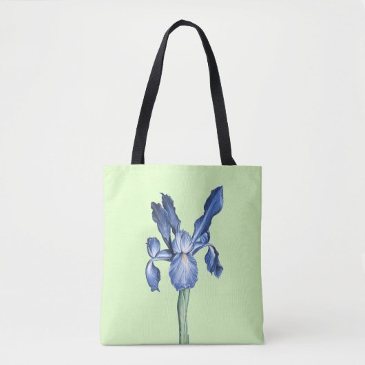 Blue Dutch Iris - Tote Bag (Voorkant)