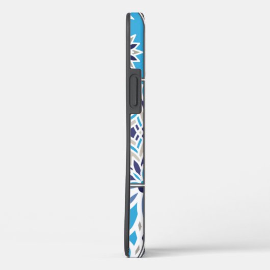 Blue Dutch Tile Pattern Case-Mate iPhone Case (Achterkant / Rechts)