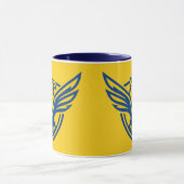 Blue Eagle Shield Navy Blue Combo Mok (Midden)