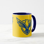 Blue Eagle Shield Navy Blue Combo Mok (Voorkant rechts)