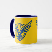 Blue Eagle Shield Navy Blue Combo Mok (Voorkant links)