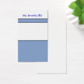 Blue Earring Cards Visitekaartjes (Bureau)