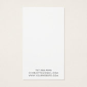 Blue Earring Sieraden Bergen Wolken Display Kaart (Achterkant)